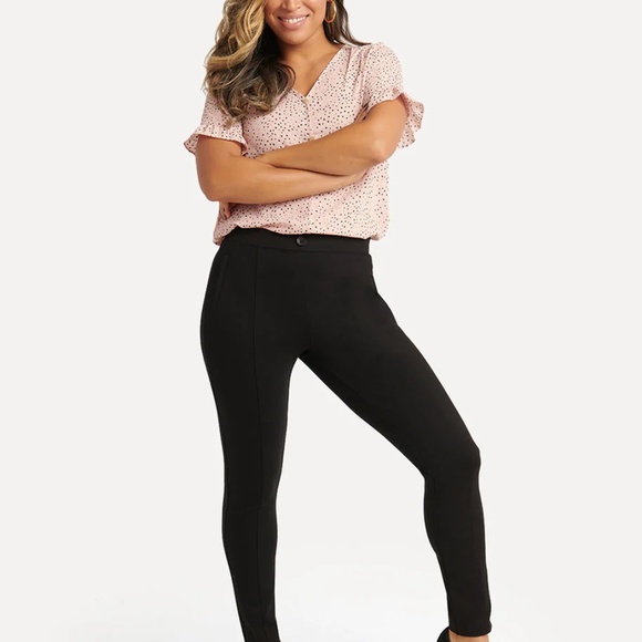 Betabrand Skinny-Leg | Classic Dress Pant Yoga Pants XS - Picture 6 of 7